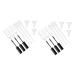 BIUDECO 1 Set Mascara Tube Empty Eyelash Tube Bottle DIY Mascara Bottle Lip Gloss Tube Lash Mascara Abs