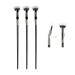 Folding Angle Scalloped Lash Brush 2024 Upgrade Fan shaped eyelash brush Eyelash Comb Separator for Upper Lower Eye Lash Lengthening Eyelash Makeup Tools. (3PCS)