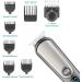 5-in-1 Hair Clippers for Men | Adjustable Beard Trimmer & Body Groomer | Rechargeable Electric Shaver & Nose Ear Trimmer - Buy Online on GoSupps.com