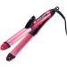 Buy 2-in-1 Ceramic Hair Straightener & Curler - Fast Heating Hair Styling Tools for All Hair Types (Red) - International Shipping Available - Buy Online on GoSupps.com
