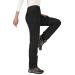 Cycorld Women's-Ski-Snow-Pants, Fleece Lined Water Resistant Windproof Pants Winter Hiking Softshell Pants for Women Standard Large Black