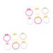 Ibasenice 12 pcs Bogen Children's Bows Children's Bag Children's Brand Children's Birthday Decoration Arm Small Bonbond Color Bunge Arm Bands For Children Princess Girls such as Mediumx2Pcs