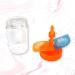 3-Piece Colored Contact Lens Containers - Durable Cleaning Cases for Lens Care - Buy Online on GoSupps.com