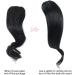 Jet Black Side Bangs 2PC - Real Human Hair Clip in Bangs Curly Fringe Extensions - Buy Online on GoSupps.com