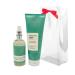 Bath & Body Works Aromatherapy Breathe Deep Eucalyptus & Lavender Gift Set with a Red Bow for Holidays & Gifts Essential Oil Mist & Body Cream