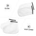 minkissy 4 Pairs Hand and Foot Mask Hand Spa Gloves Wax Tools Paraffin Wax Mitt Remover Hand Moisturizer Gloves Thermal Mitten Polyester Floor Mat White Manicure - Buy Online on GoSupps.com