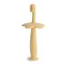 mushie Flower Toddler Training Toothbrush (Daffodil) Flower (Daffodil)
