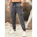 Elegancity Men's Cargo Trousers - Regular Fit Drawstring Sweatpants with Pockets (Size 36, Color: A-Gray) - Buy Online on GoSupps.com