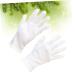 GLEAVI Hair Dye Gloves 24 Pairs Dry Hands Gloves Hand Moisturizer Gloves Dustproof Gloves Warm Gloves Cosmetic Moisturizing Gloves Work Jersey White Labor Protection Cotton - Buy Online on GoSupps.com