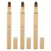 3pcs Retractable Lip Brush Set - Portable Double Ended Concealer & Lip Makeup Brush for Travel | Perfect Christmas Gift (Gold - Buy Online on GoSupps.com