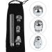 Aluminum Shower Set with 3 Heads - Cleansing Colonic Douche System in Silver | International Shipping Available - Buy Online on GoSupps.com