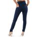 MAMAJEANS Venezia Maternity Skinny Pants - Comfortable Elasticity, Stylish Fit for Perfect Maternity Wear - Made in Italy (S-8 Midnight Blue) - Buy Online on GoSupps.com
