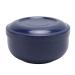 Premium Dark Blue Iron Shaving Bowl with Lid - Large Capacity Shaving Soap Mug for Effortless Lathering - Ideal for International Shipping - Buy Online on GoSupps.com
