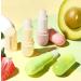 3 PCS Natural Lip Balm Spearmint Avocado and Strawberry Lip Balm Moisturizing Soothing and Repairing Dry and Chapped Lips Lip Balm Gift Set - Buy Online on GoSupps.com