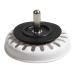 White Sink Plug Kitchen Sink Strainer Plug Waste Plug Basin Water Seal Plug Smooth & Hassle Frees Maintenance Sink Filter