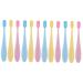 Partykindom 12-part set toothbrushes for children children's toothbrush mouth cleaning brush travel toothbrush Tools for the tooth cleaning infant toothbrush handbook care institutions