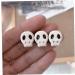 2 Pieces Goth Skull Hair Clip Acrylic Vintage Punk Hair Barrettes Hair Accessories for Women Fashion Design - Buy Online on GoSupps.com