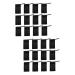 FOMIYES 20 Pcs Soap Foaming Mesh Bag Soap Saver Soap Pouch Saver Perm Tin Drawstring Soap Bag Nylon Fiber
