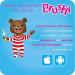 MAM Learn to Brush Set (1 Baby's Brush Toothbrush 1 Training Brush 1 Safety Shield) Baby Toothbrushes with Brushy the Bear Interactive App For Girls 5+ Months Pink - Buy Online on GoSupps.com