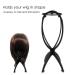 Wig Stand Holder - 2pcs ABS Detachable Display Support | Professional Folding Air Dry | International Shipping - Buy Online on GoSupps.com