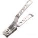 SGirl Best Precision Nail Clipper with Rotating Swivel Head - Great for Thick Nails - Extra Sharp Stainless Steel Clippers for Men Or Women (L)