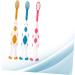 Fomiyes 6-Pack Baby Toothbrushes - Soft Cartoon Toothbrushes for Kids with Gum Protection Travel-Friendly Design - Buy Online on GoSupps.com