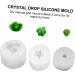 NUOBESTY 3pcs Silicone Mold Candle Molds Succulents Fondant Mold Diy Supply Handmade Soap Succulent Plants Transparent 5.7X5.3X3.5CM - Buy Online on GoSupps.com