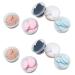 Qyrugcxs Mini Size Finger Puff Set Makeup Sponge Face Puff Cosmetic Air Cushion Powder Puff Makeup Tools