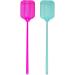 AYA Fly Swatter 2 Pack - Flexible & Strong Manual SWAT Set with Long Handle - Summer Colors (Pink/Green) - Buy Online on GoSupps.com