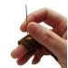 XTBOCA  Genuine Leather Coin Thimble  Finger Protector  Thimble for Hand Sewing  Sewing Leather  Quilting Embroidery  DIY Sewing Tools Handmade Crazy Horse Leather(2 Pcs)
