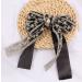 Women Hair Bow Clip French Barrette Bowknot Large Bow Hair Pins Hair Ribbons Fashion Long Tail Hair Bow Bow Decor Hair Clip Party Weeding Hair Bow Bridal Bridesmaid Shower Hair Accessories Black