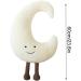 LIBOOI 60cm Sun Cloud Moon Star Pillow Cushion Decorative Kids Cute Nursery Pillow Cloud Soft Decor Stuffed Pillow Plush Pillow for Kids Bolster Soft Sofa Room Decor (UK1-YH-221129DJ02-6-HD) 60cm Moon - Buy Online on GoSupps.com