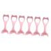 Beavorty 6 Pcs Mascara Brush Silicone Molds Eyeliner Guide Women Silicone Eyeliner Girl Face Lipstick