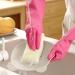 Bafnsiji 2 Pairs Rubber Dishwashing Glove Reusable Waterproof Cleaning Rubber Gloves Reusable Unlined Kitchen Gloves Washing Up Gloves Kitchen Dishwashing Large - Buy Online on GoSupps.com