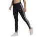 adidas Women's LOUNGEWEAR Essentials 3-Stripes Leggings Small Black/White