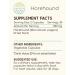 Horehound 60 Capsules, 400 mg, Horehound (Marrubium vulgare) Dried Herb (60 Capsules) 60 Count (Pack of 1) - Buy Online on GoSupps.com
