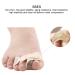 2pcs Hallux Valgus Braces & Toe Separators for Bunion Correction, Orthopedic Toe Corrector - Foot Pain Relief Tape - Buy Online on GoSupps.com
