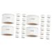 FOMIYES 100 Pcs Eyebrow Template Makeup Eyebrow Mapper Kit Eyebrow Stencil Marker Pen Supplies Make up
