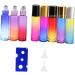 FRCOLOR 16 Pcs 10ml Amber Roller Bottles - Refillable Essential Oil & Clear Colored Bottles for International Shipping - Buy Online on GoSupps.com