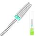 YEPPOM Nail Carbide 5 in 1 Bit - Safety Remove Acrylic or Hard Gel  3/32 Shank Size for Electric Nail File Machine  2 Way Rotate Use for both Left to Right Handed (Coarse)