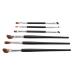 Zetiling 6Pcs Brush Nose Shadow Brush Kit Skin Friendly Fiber Bristles Double End Design for Charming Makeup Soft Touch Accurate Coloring and Lightweight Use Scene