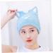 Housoutil 4 Pcs Thicken Shower Hair Drying Cap Fast Drying Cap Shower Cap Soft - Buy Online on GoSupps.com
