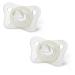 Chicco TEACHER "PHYSIOFORMA MINI SOFT" LUMINOUS 2-6M 100% SILICONE 2 PCS.