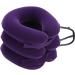 SAFWEL Inflatable Neck Stretcher - Adjustable Purple PVC Neck Support Pillow for Comfort & Relief - Buy Online on GoSupps.com