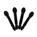 NOLITOY 100pcs Eyeshadow Applicators - High-Quality Eye Shadow Makeup Tools for Flawless Application - Miss M Black - Buy Online on GoSupps.com