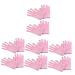Healeved 8 Pairs Moisturizing Gloves Hand Repair Gloves Touch Screen Hand Gloves Womens Glove Moisturizing Sleeping Gloves Hand Caring Tool Grooming Glove Miss Pink Cotton to Sleep Lotion