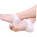 1 Pair Socks for Heel Pain Kids Plasters Plantar Insoles Baby Silicone Shower Brush Gel Heel Sleeves Support Colorful Hair Chain Cracked White Silicone Gel Moisturizing medium - Buy Online on GoSupps.com