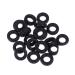 Healeeved 10 pair of glass holder ring accessories silicone measuring devices for ears glasses ears glasses ear handle sunglasses stand anti-ring brake frame soft glasses tape 1 black
