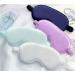 Silk Sleep Eye Mask for Men Women & Children - Adjustable Grey Eye Mask for a Good Night's Sleep - 1 Count - Buy Online on GoSupps.com