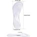 Pads Ball Of Foot Cushions for Thong Sandals & Heels | Anti-Slip Gel Forefoot Pads | Self-Adhesive Flip Flop Pad - Barefoot Scientist Socks (Clear, One Size) - Buy Online on GoSupps.com